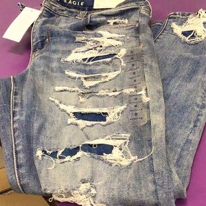 American eagle hi rise jogging